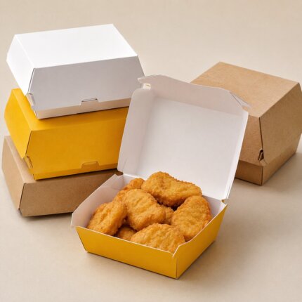 chicken nugget boxes