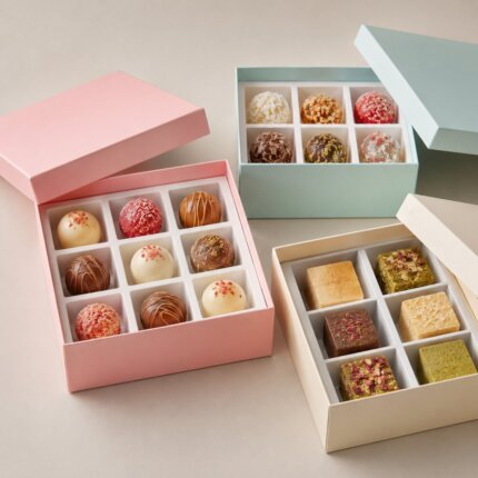 sweet boxes with inserts
