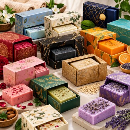 Custom luxury soap packaging