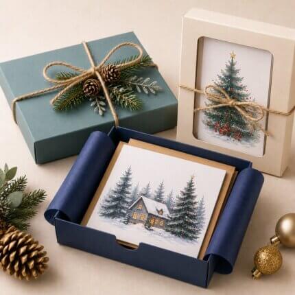 christmas card packaging