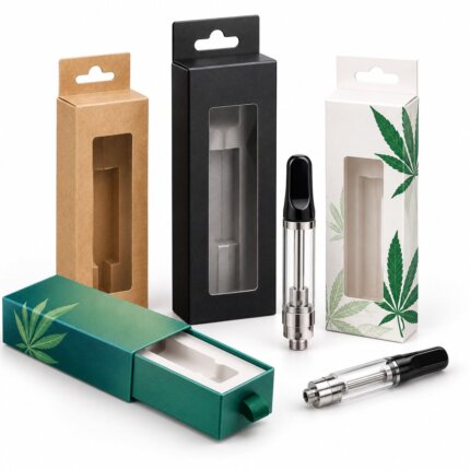 empty cbd cartridge packaging