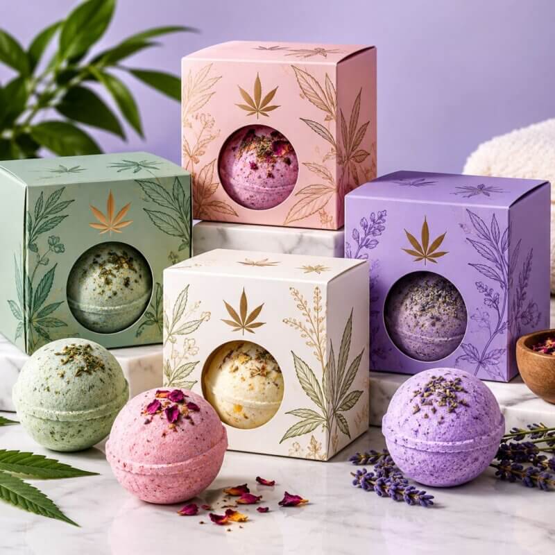 custom cbd bath bomb boxes in usa